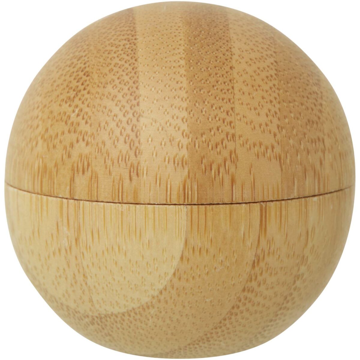 Esme lip balm – Wood front view