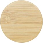 Lustre bamboo mirror – Natural back view