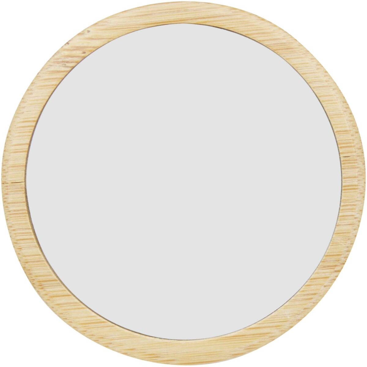 Lustre bamboo mirror – Natural front view