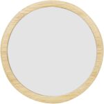 Lustre bamboo mirror – Natural front view