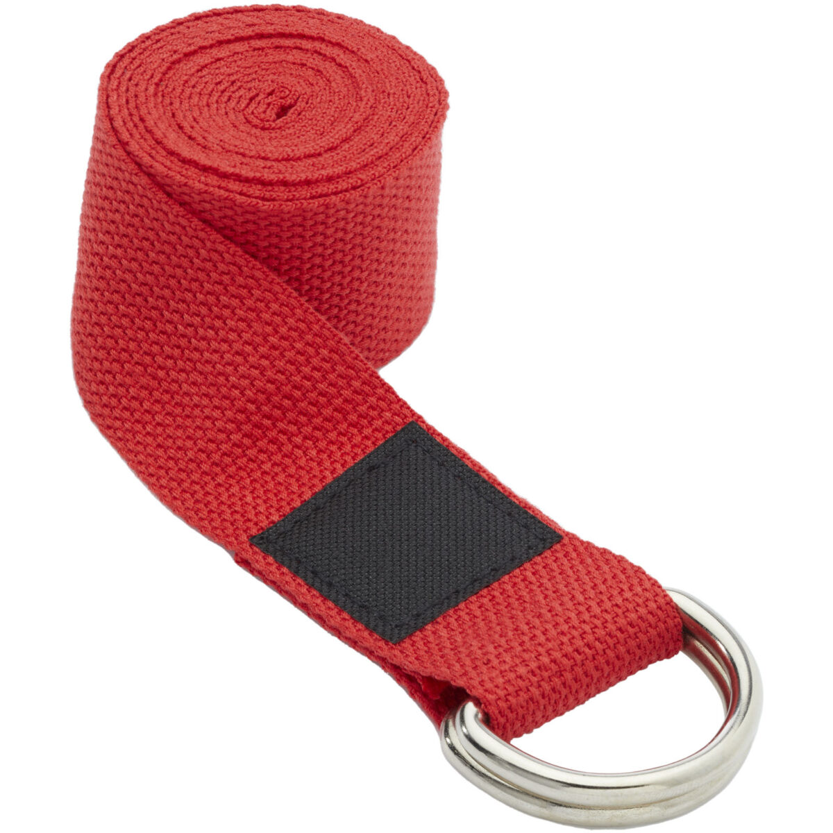 Virabha RPET yoga strap – Red extra view