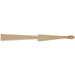 Manuela hand fan – White front view