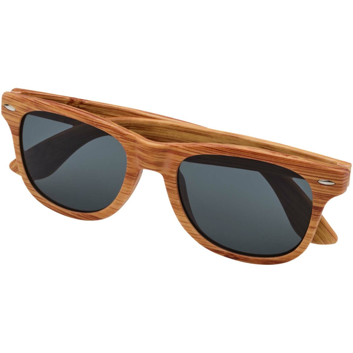 Mira wood-look sunglasses – Natural extra view