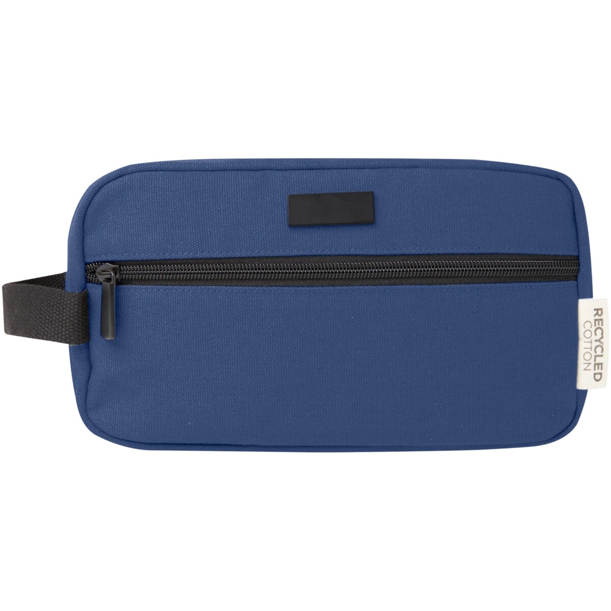 Joey GRS recycled canvas travel accessory pouch bag 3.5L – Navy front view