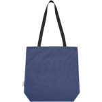 Joey GRS recycled canvas versatile tote bag 14L – Navy back view
