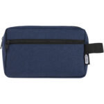 Ross GRS RPET toiletry bag 1.5L – Heather navy front view