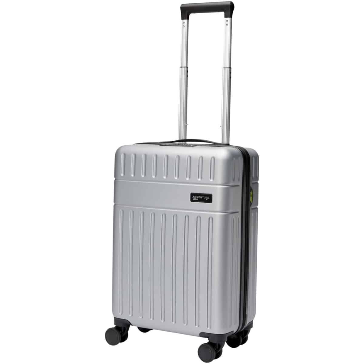 Rover 20" GRS recycled cabin trolley 40L – Silver with logo