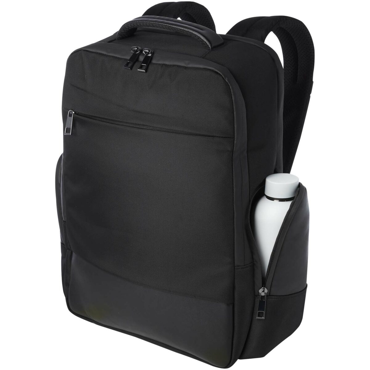 Expedition Pro 15.6" GRS recycled laptop backpack 25L – Solid black extra view