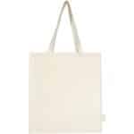 Orissa 180 g/m² organic full gusset tote bag 14L – Natural front view