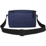 Tundra 6-can GRS RPET cooler bag 5L – Heather navy back view