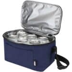 Tundra 6-can GRS RPET cooler bag 5L – Heather navy extra view