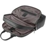 Moleskine Classic Pro leather backpack – Solid black extra view