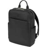 Moleskine Classic Pro leather backpack – Solid black with logo