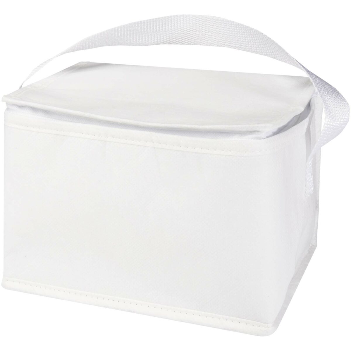 Spectrum 6-can recycled non-woven cooler bag 4L – White extra view