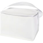 Spectrum 6-can recycled non-woven cooler bag 4L – White extra view