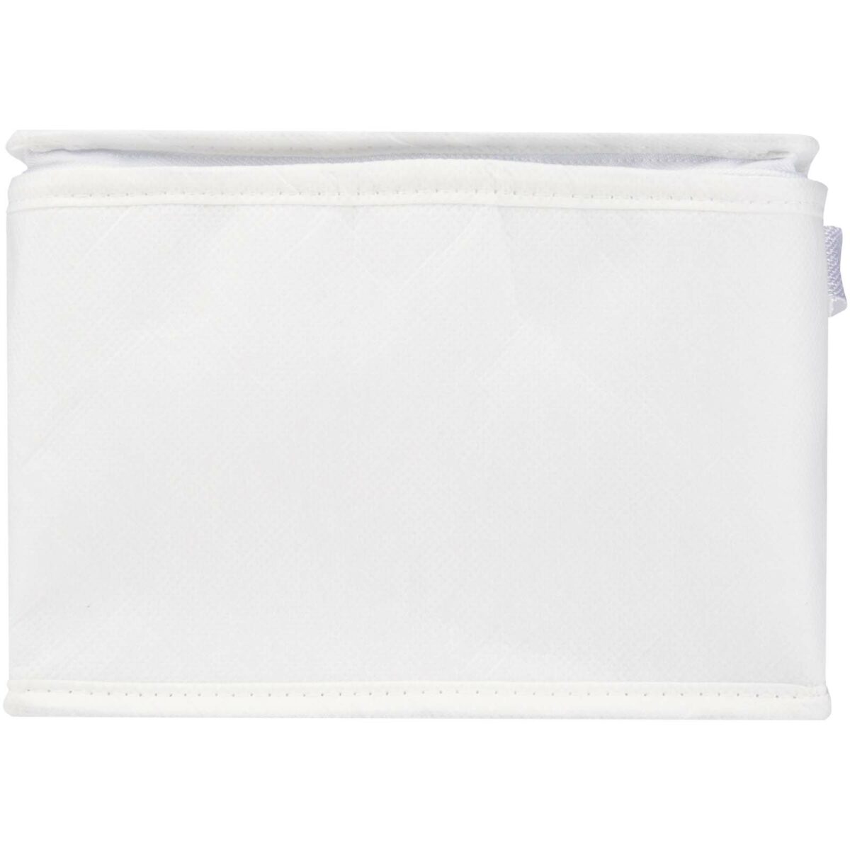 Spectrum 6-can recycled non-woven cooler bag 4L – White front view