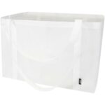 Jumbo GRS recycled non-woven extra large tote bag 65L – White extra view