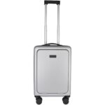 Rover Pro 20" GRS recycled cabin trolley 40L – Silver front view