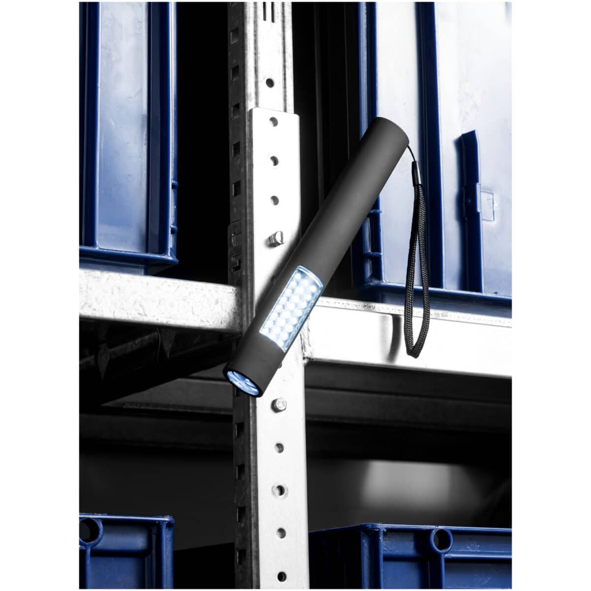 Lutz 28-LED magnetic torch light – Solid black extra view
