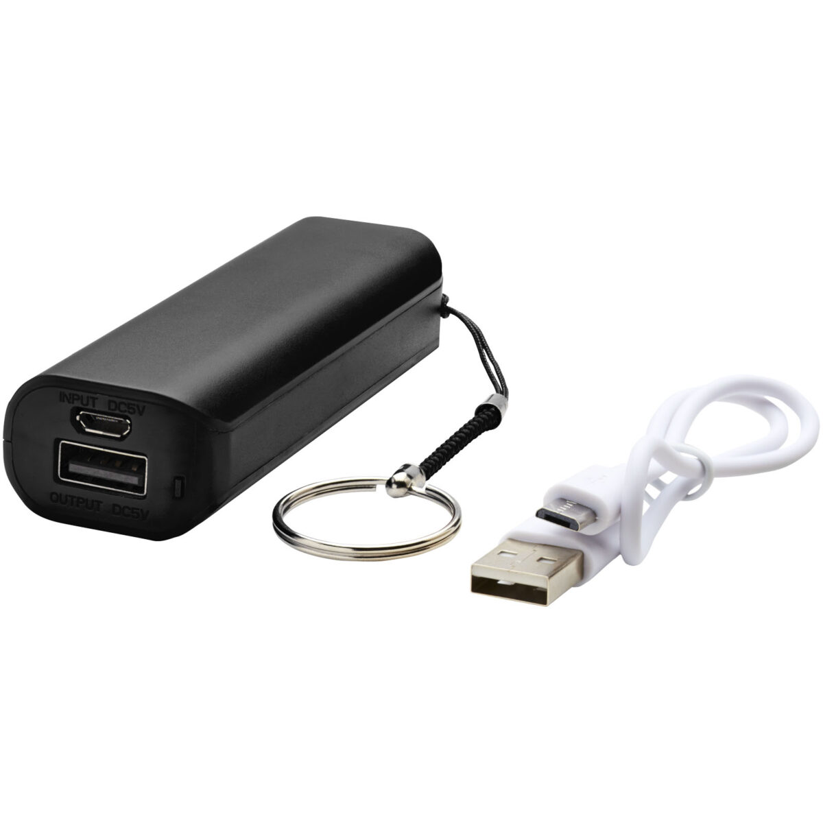 Span 1200 mAh power bank – Solid black extra view