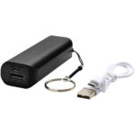 Span 1200 mAh power bank – Solid black extra view