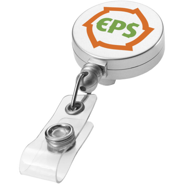 Aspen roller clip – Silver with logo