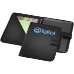 University A4 portfolio – Solid black with logo