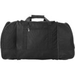 Nevada travel duffel bag 55L – Solid black front view