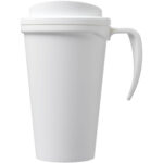 Americano® Grande 350 ml insulated mug – White front view