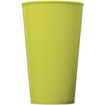 Arena 375 ml plastic tumbler – Lime front view