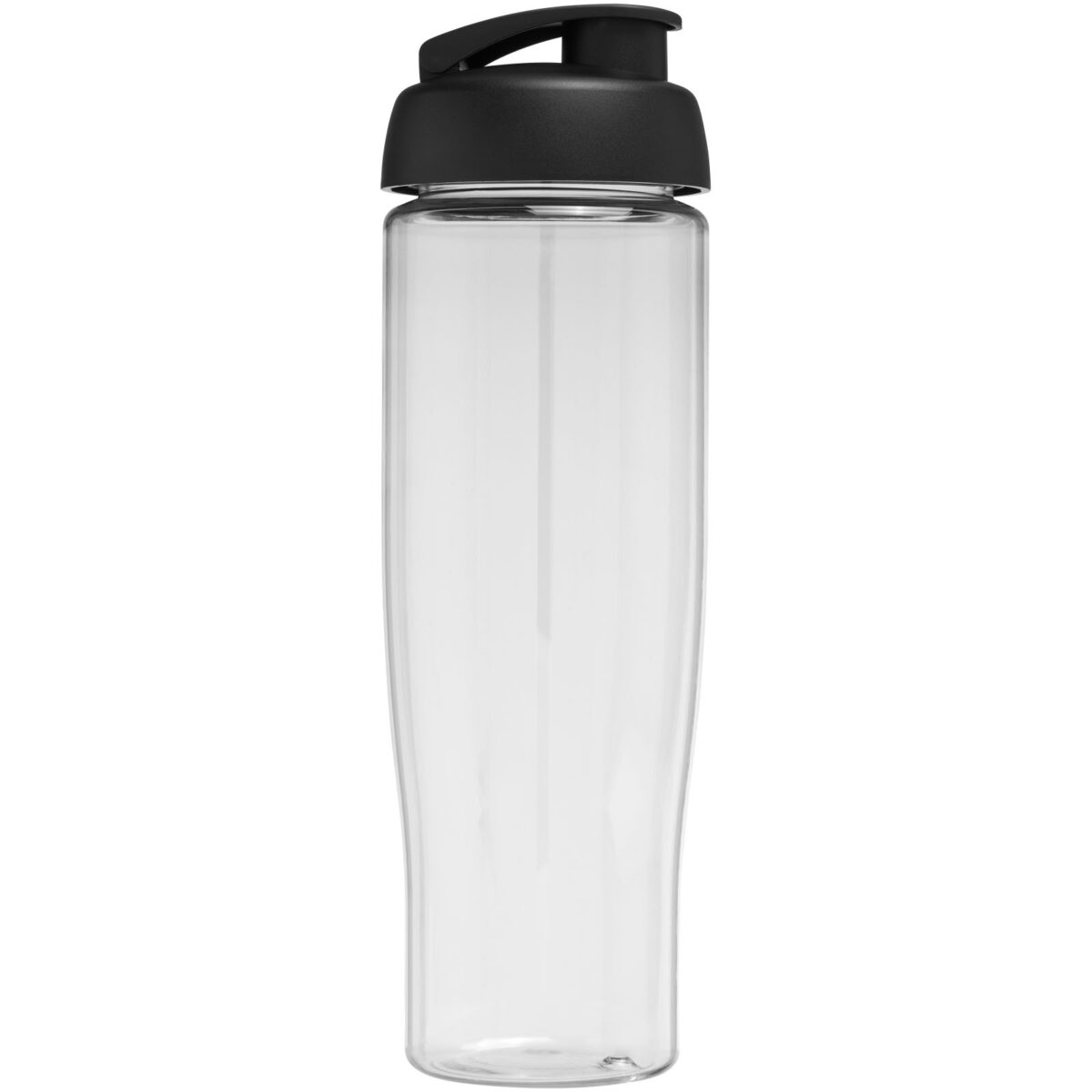 H2O Active® Tempo 700 ml flip lid sport bottle – Transparent back view
