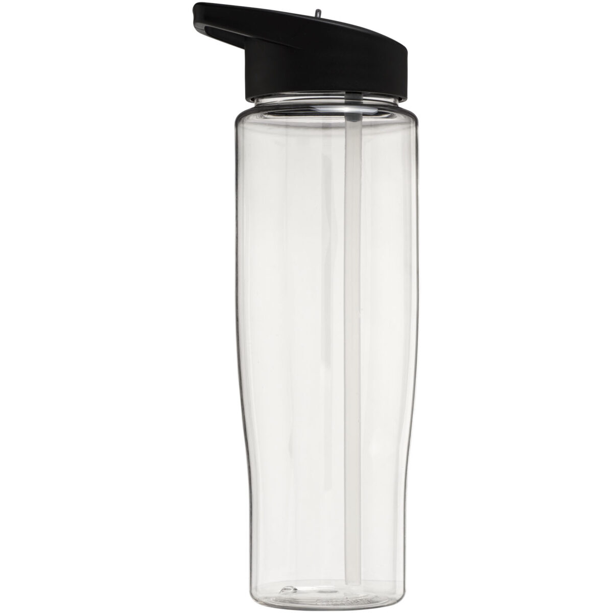 H2O Active® Tempo 700 ml spout lid sport bottle – Transparent back view