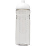 H2O Active® Base 650 ml dome lid sport bottle & infuser – Transparent front view