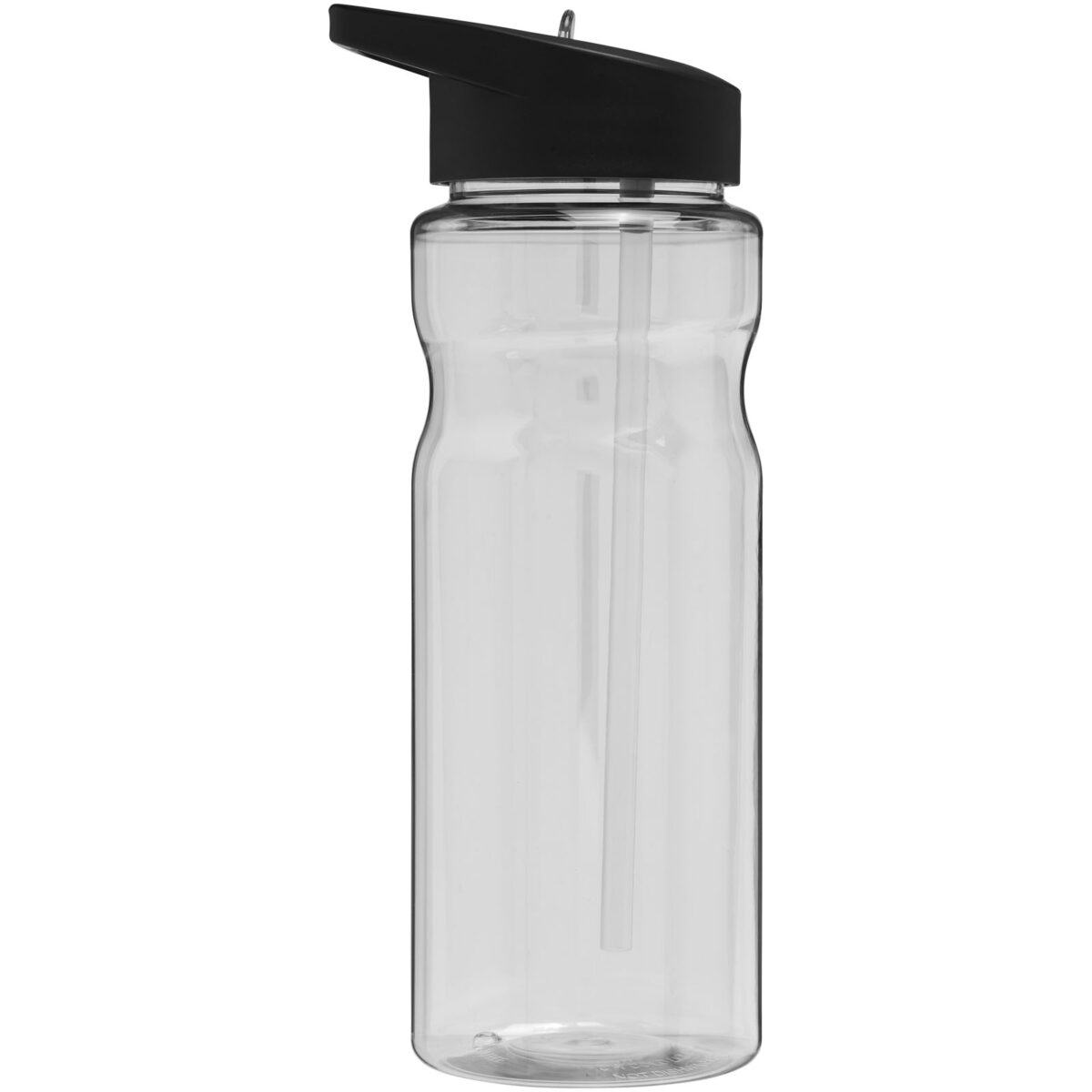 H2O Active® Base 650 ml spout lid sport bottle – Transparent back view