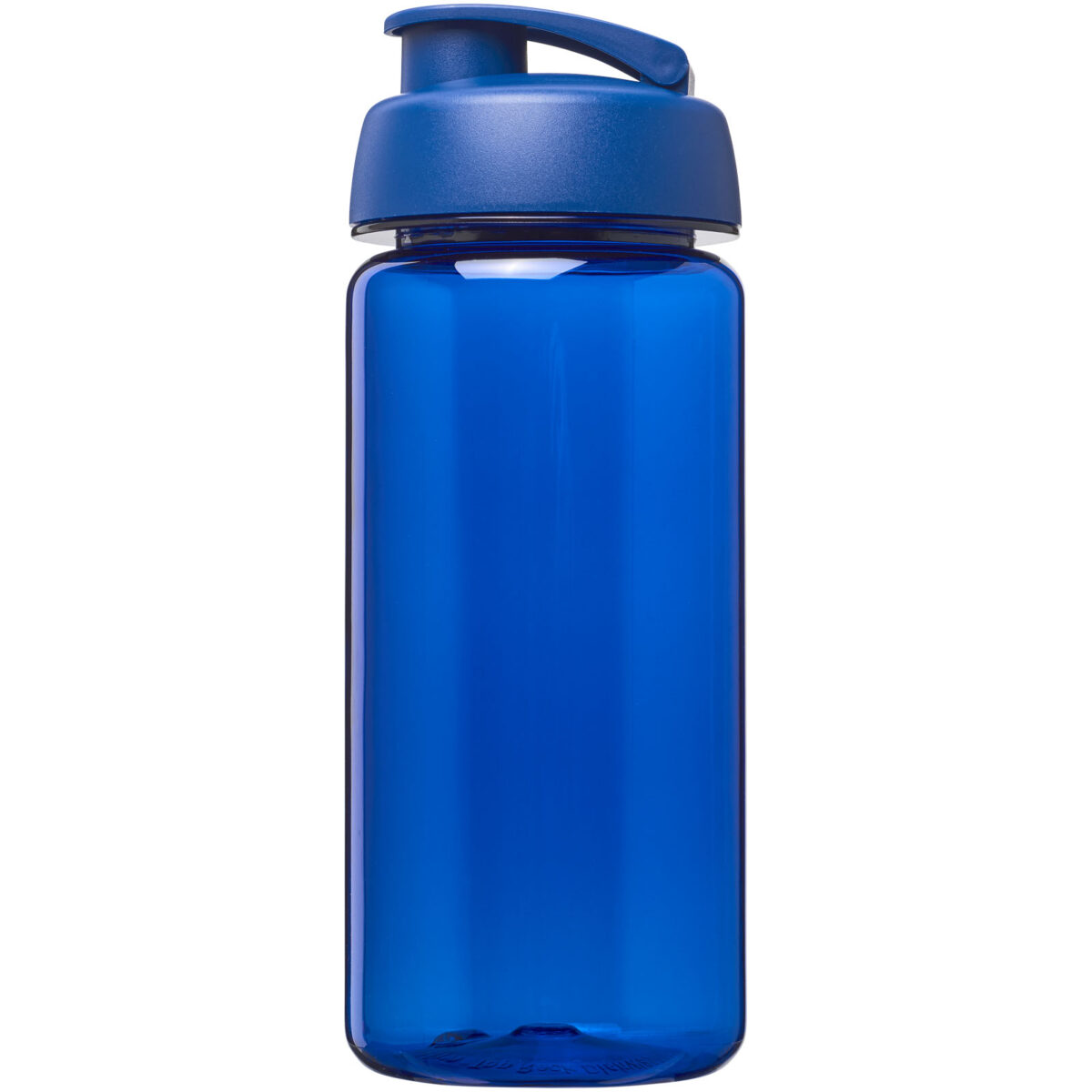 H2O Active® Octave Tritan™ 600 ml flip lid sport bottle – Blue front view