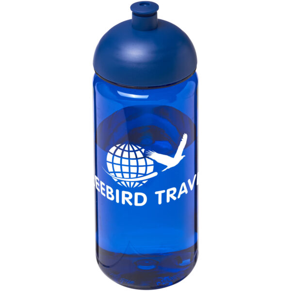 H2O Active® Octave Tritan™ 600 ml dome lid sport bottle – Blue with logo