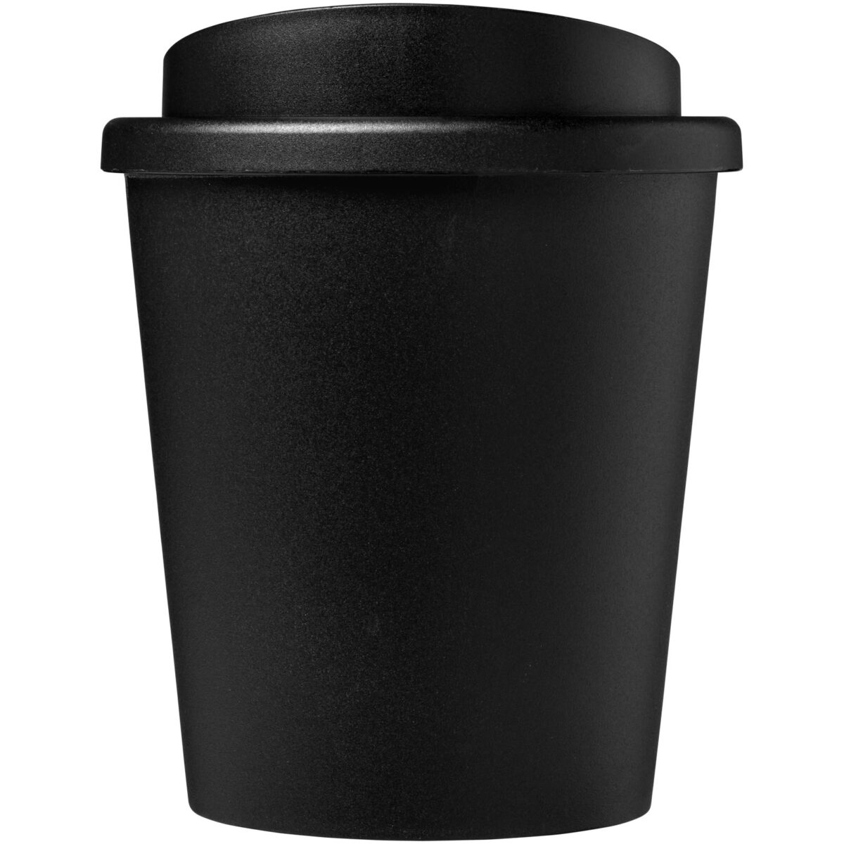 Americano® Espresso 250 ml insulated tumbler – Solid black front view