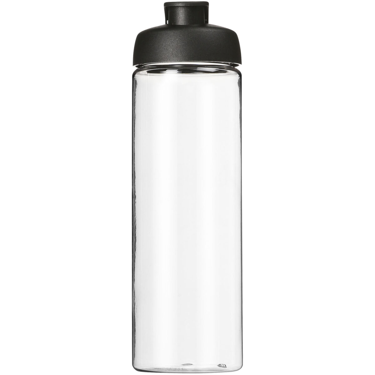 H2O Active® Vibe 850 ml flip lid sport bottle – Transparent front view