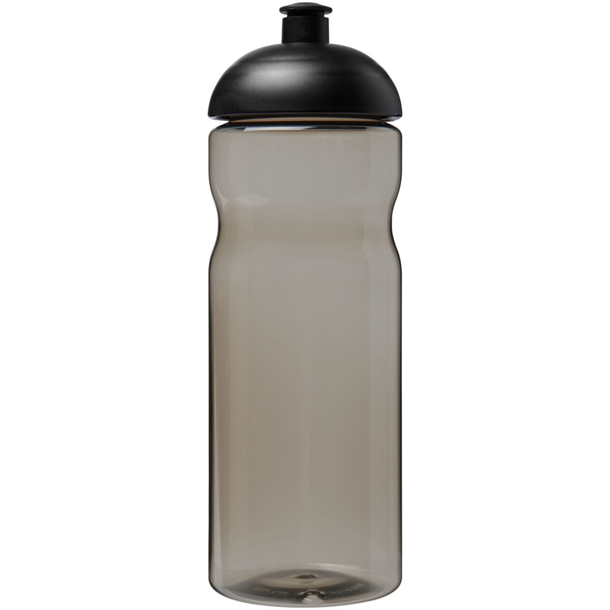 H2O Active® Eco Base 650 ml dome lid sport bottle – Charcoal front view