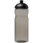 H2O Active® Eco Base 650 ml dome lid sport bottle – Charcoal front view