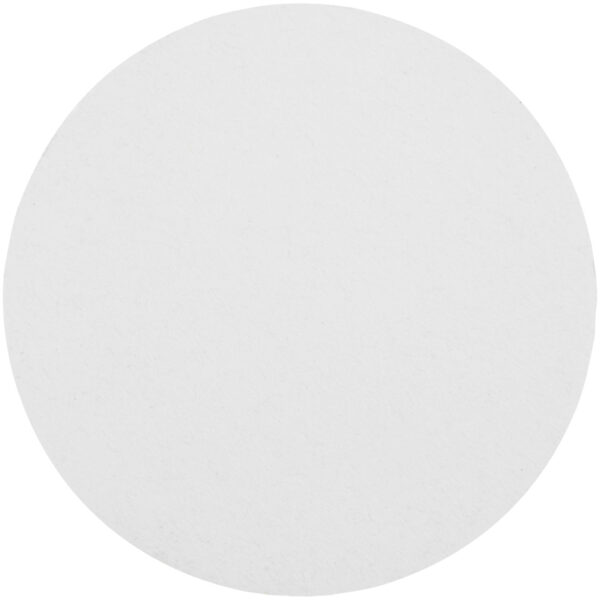 Sticky-Mate® circle-shaped recycled sticky notes – White front view
