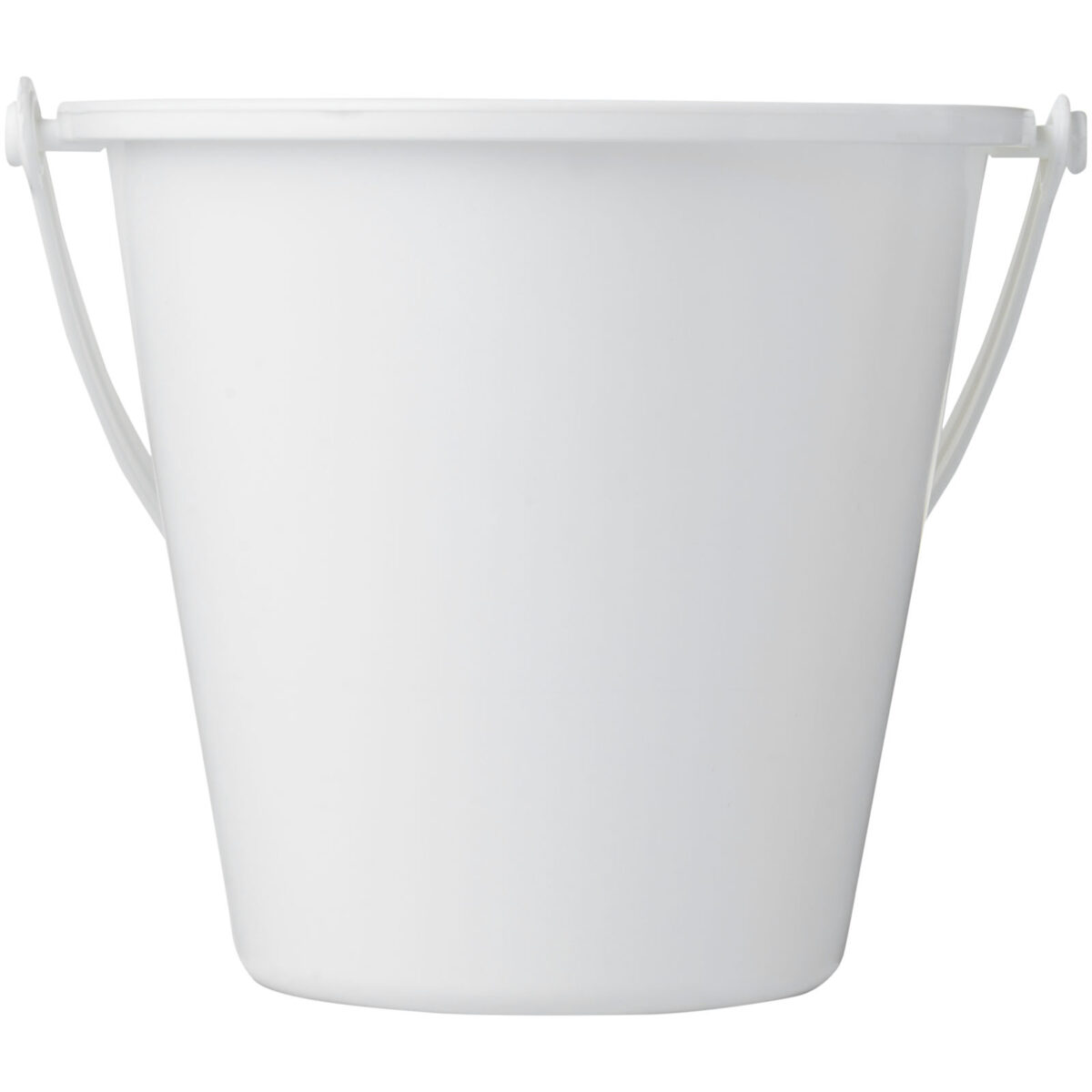 Tides recycled beach bucket and spade – White front view