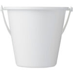 Tides recycled beach bucket and spade – White front view