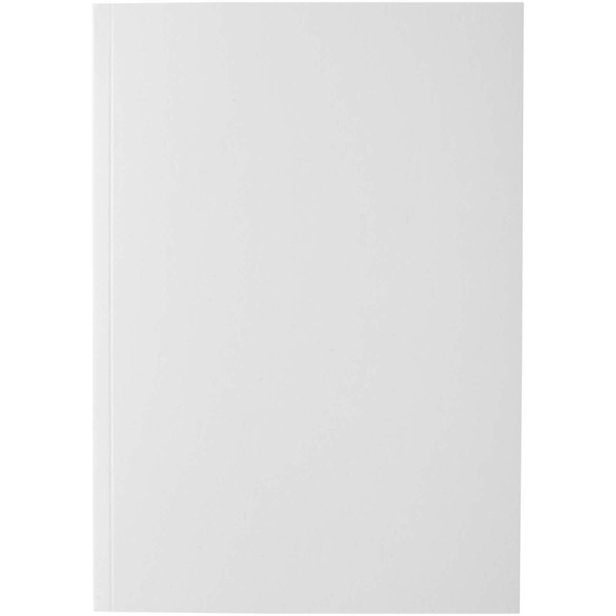 Novella Austen A5 soft cover notebook - 50 sheets – White front view