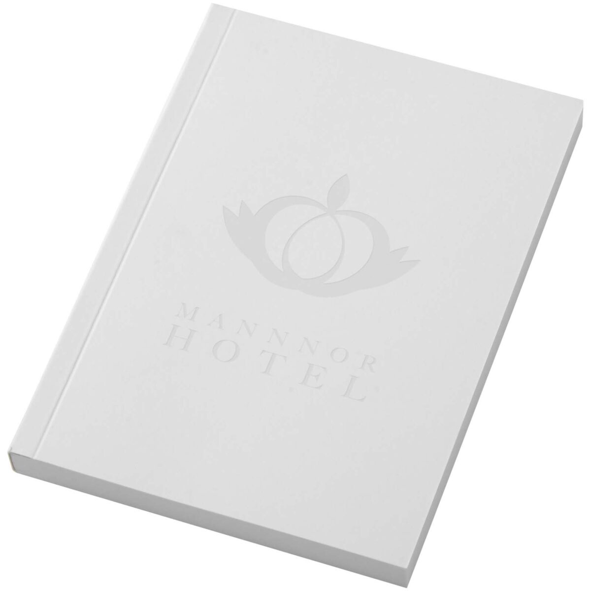 Novella Austen A6 soft cover notebook - 100 sheets – White with logo