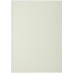 Novella Austen A5 recycled soft cover notebook - 100 sheets – Ivory white front view