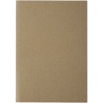 Novella Austen A5 recycled soft cover kraft notebook - 100 sheets – Natural front view