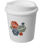 Americano® Switch 200 ml tumbler with lid – White with logo