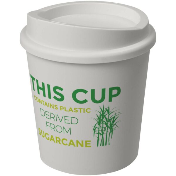 Americano® Switch Renew 200 ml tumbler with lid – Ivory white with logo
