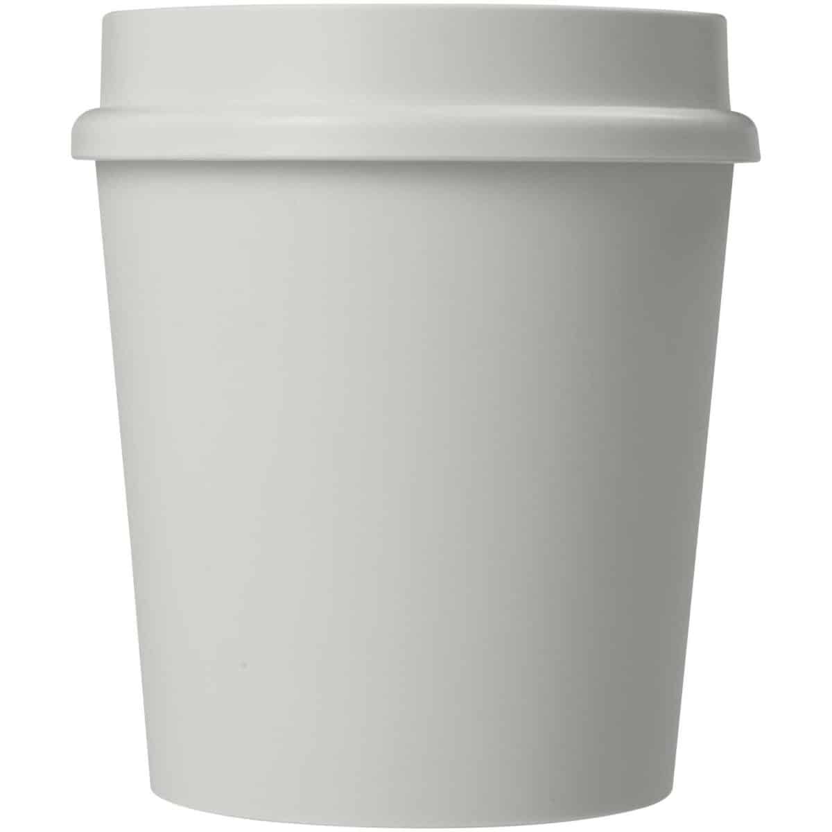 Americano® Switch Renew 200 ml tumbler with 360° lid – Ivory white front view